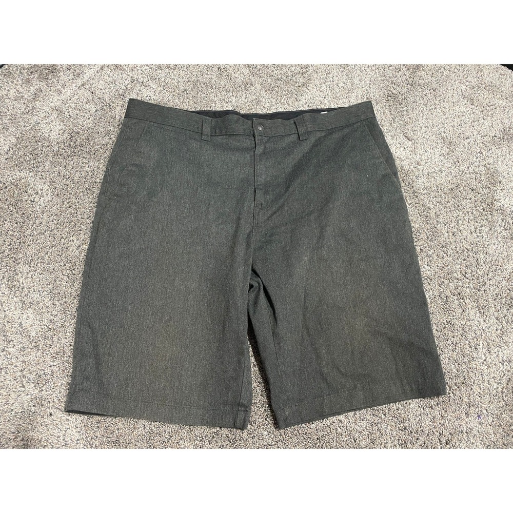 Volcom Hybrid Shorts Chino Walkshorts Dark Heathered Grey Size 40 Excellent